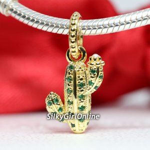Pandora Sparkling Desert Cactus Pendant 361687C01